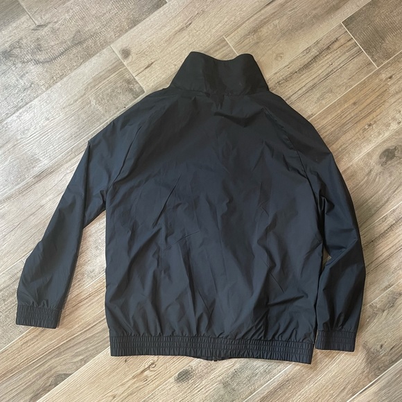 Victoria’s Secret PINK Black & White Logo Windbreaker Jacket | Size XS/S - Picture 3 of 5